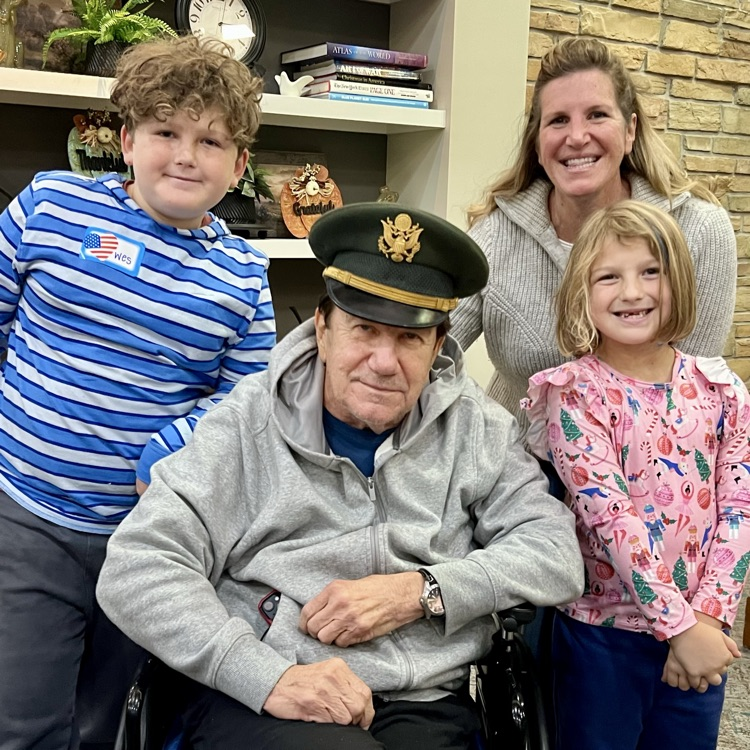 Veterans Day at hamlet village