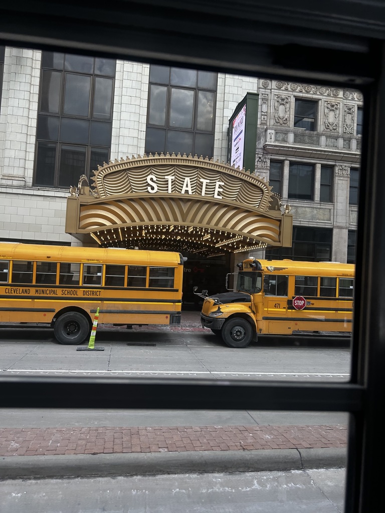 12th grade students attend Shakespeare at the State Theater