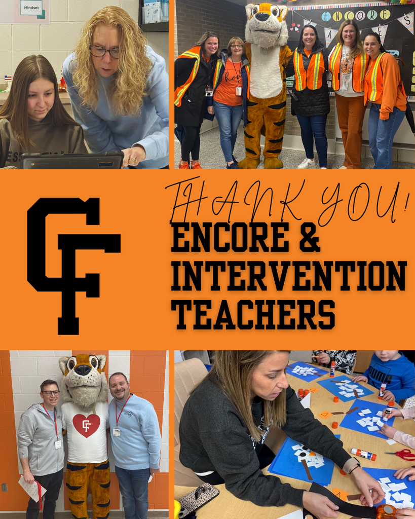 Thank you to our encore and intervention teachers!
