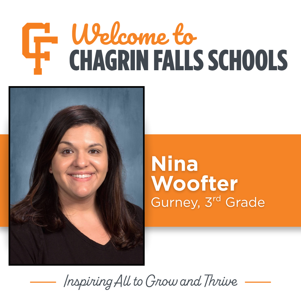 Welcome to Chagrin, Nina Woofter Gurney 3rd Grade