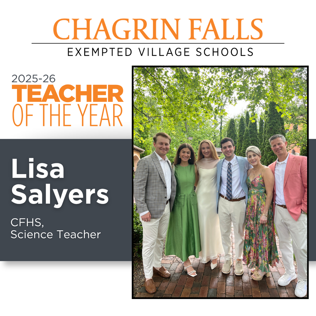 Teacher of the Year, Lisa Salyers