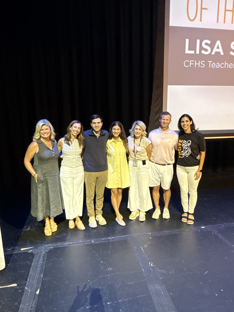Teacher of the Year, Lisa Salyers