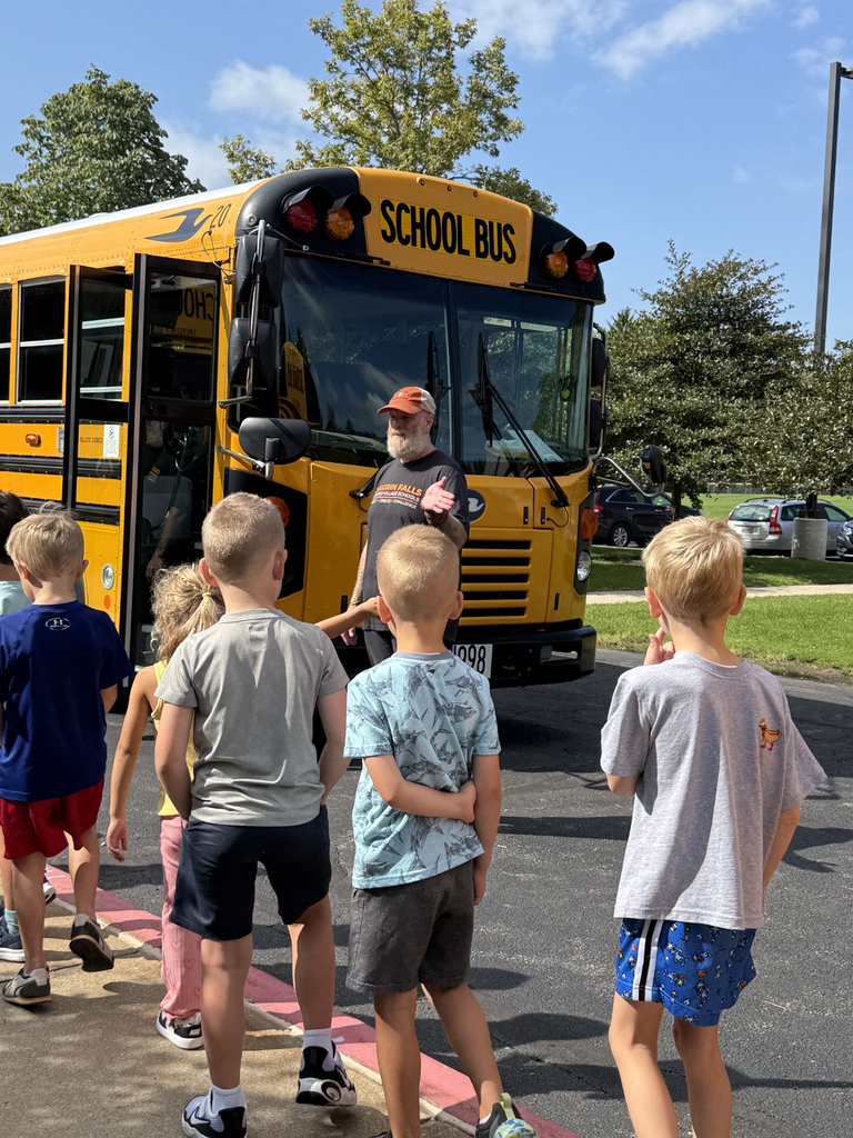 Bus safety lessons at Gurney