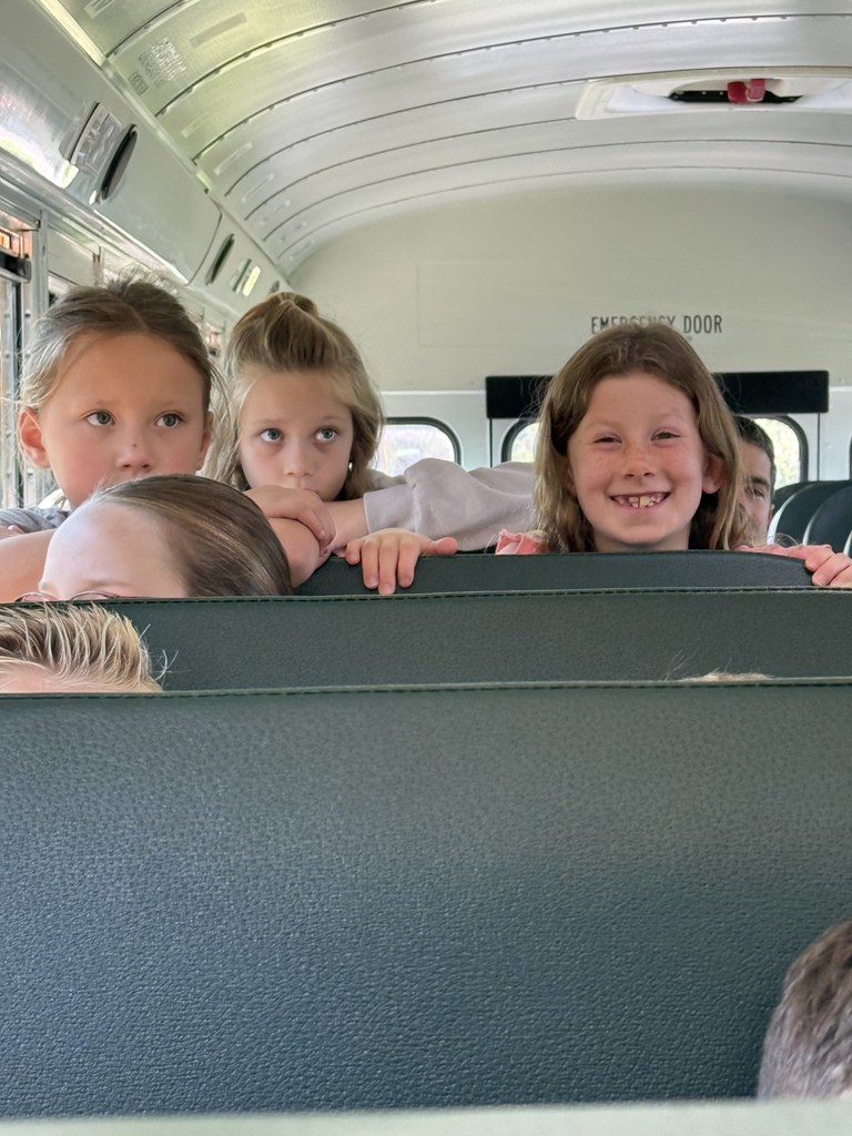 Bus safety lessons at Gurney