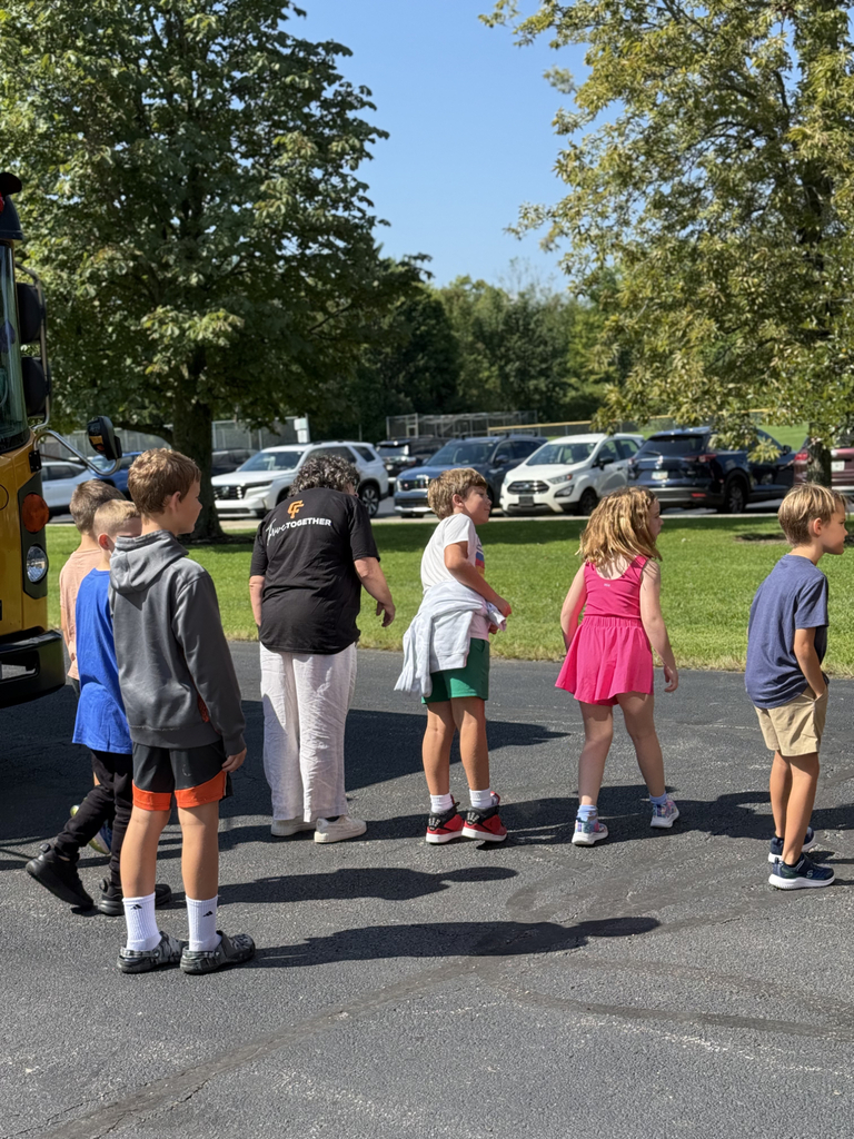 Bus safety lessons at Gurney