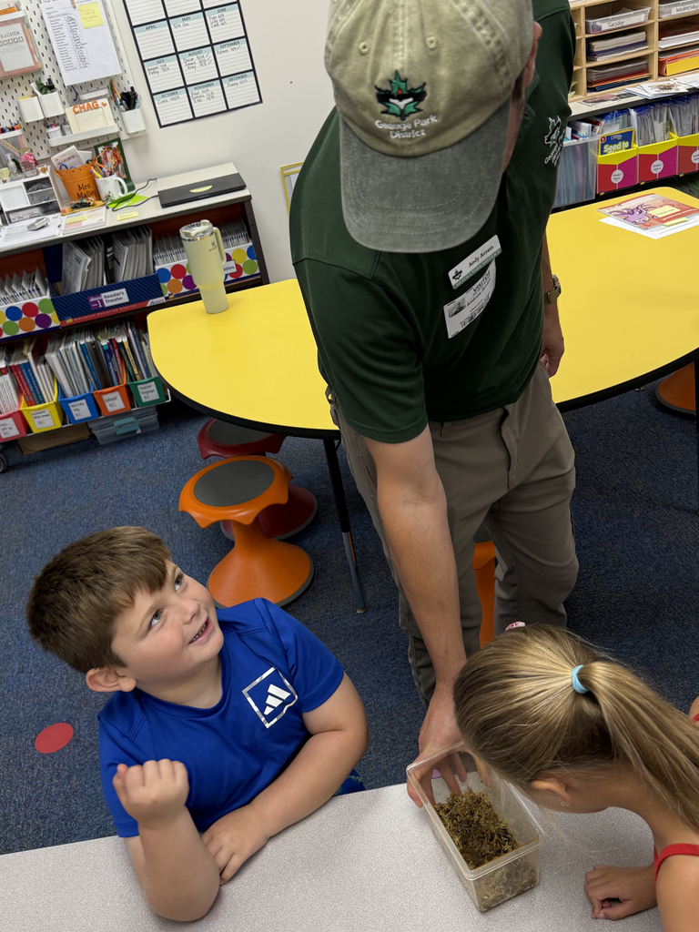 Geauga Park Naturalist visit to 1st grade