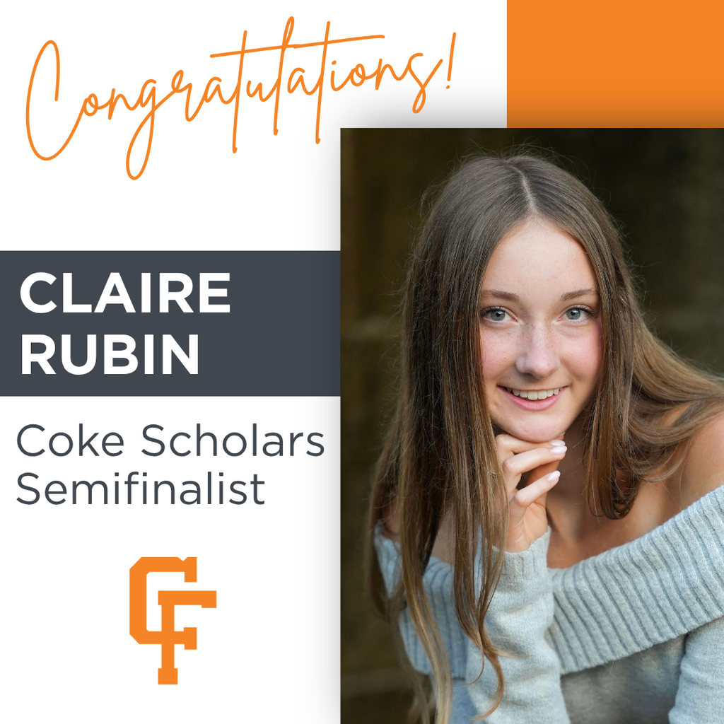 Claire Rubin Coke Scholars Semifinalist
