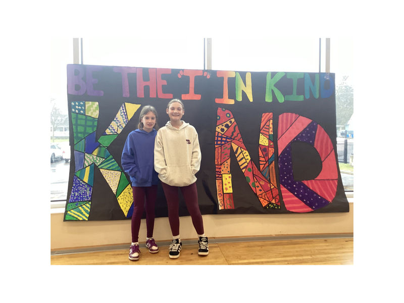 Kindness in action! CFIS Students visit Gurney to talk about kindness and inclusion. 