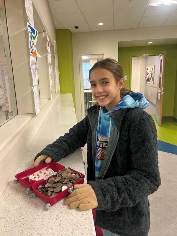 Students participating in LLS