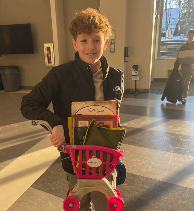 Students participating in LLS