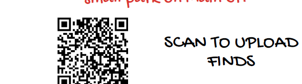 Scan to upload Finds
