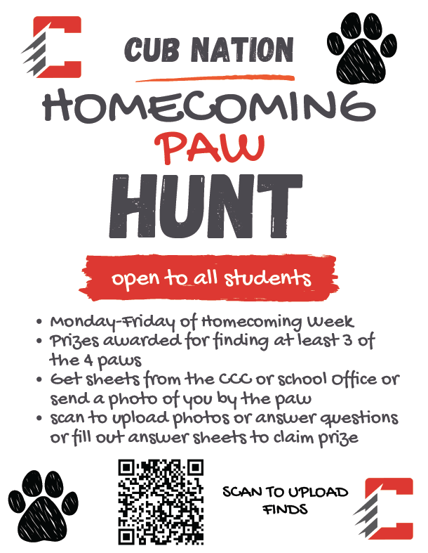 Homecoming Paw Hunt 1