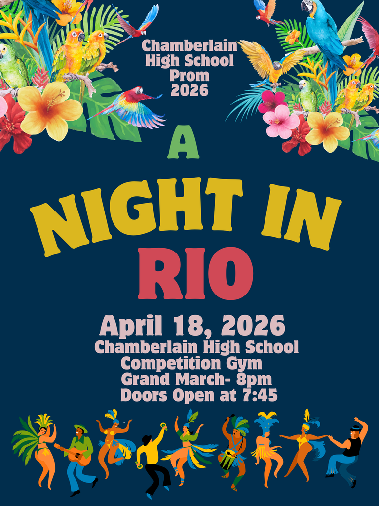 Blue and Yellow Rio Carnival Illustrative Poster (2)