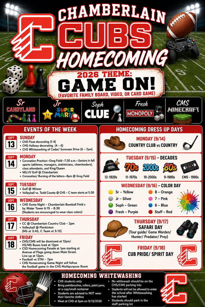 Homecoming Info
