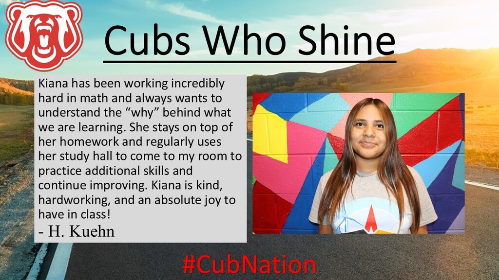 Cubs Who Shine