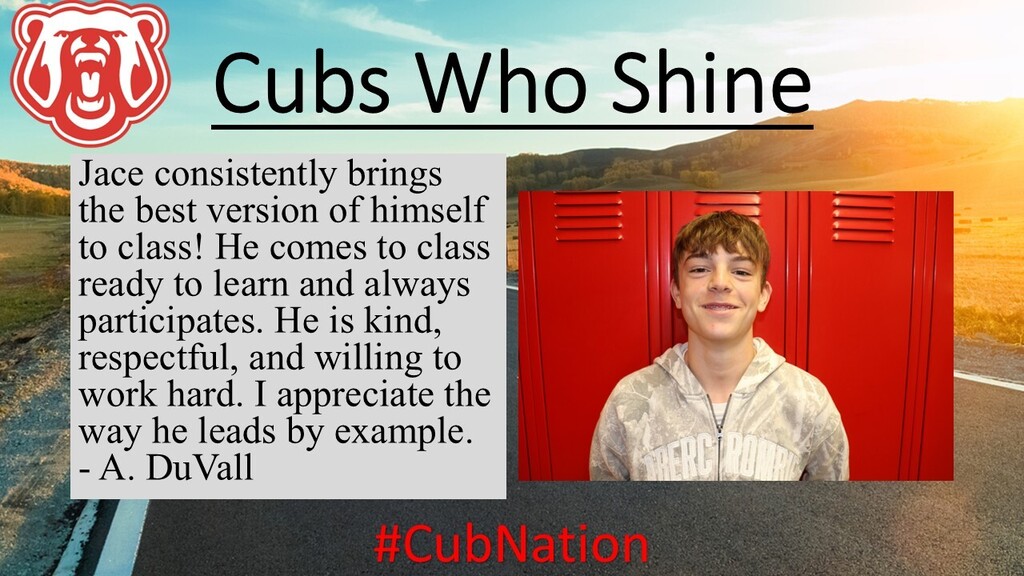 Cubs Who Shine