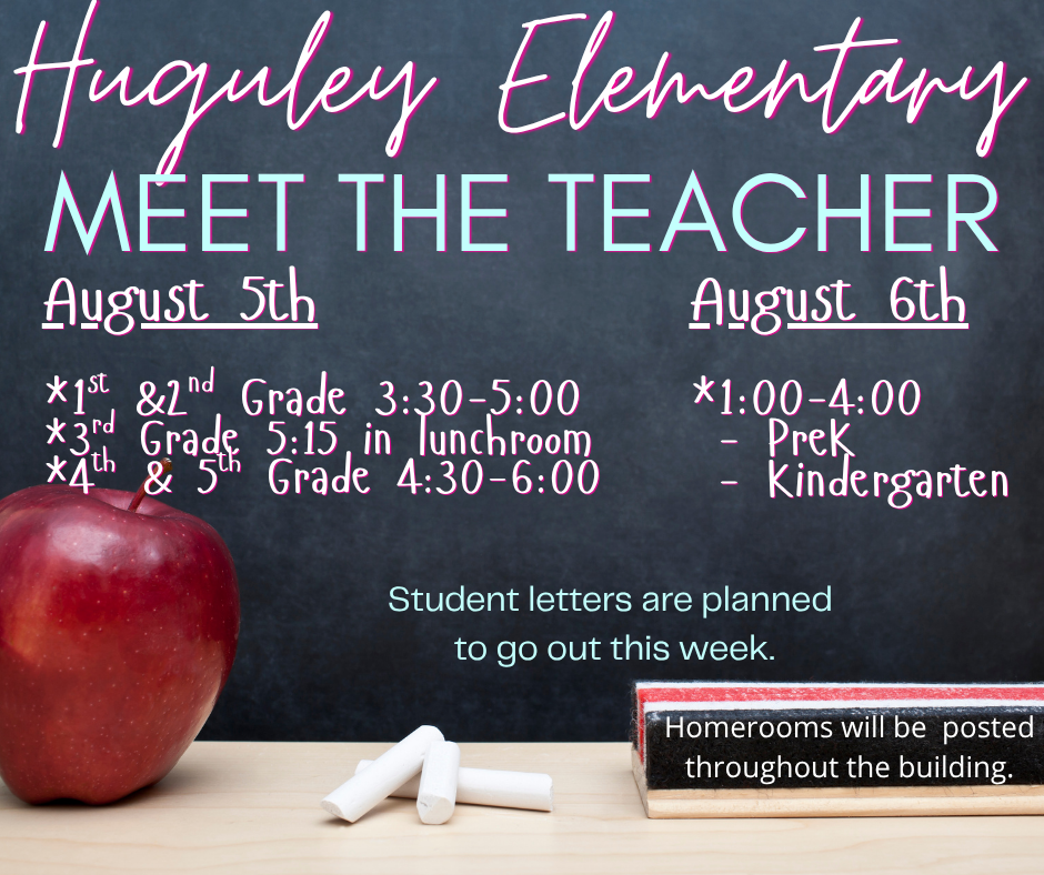 K-5 Meet the Teacher 