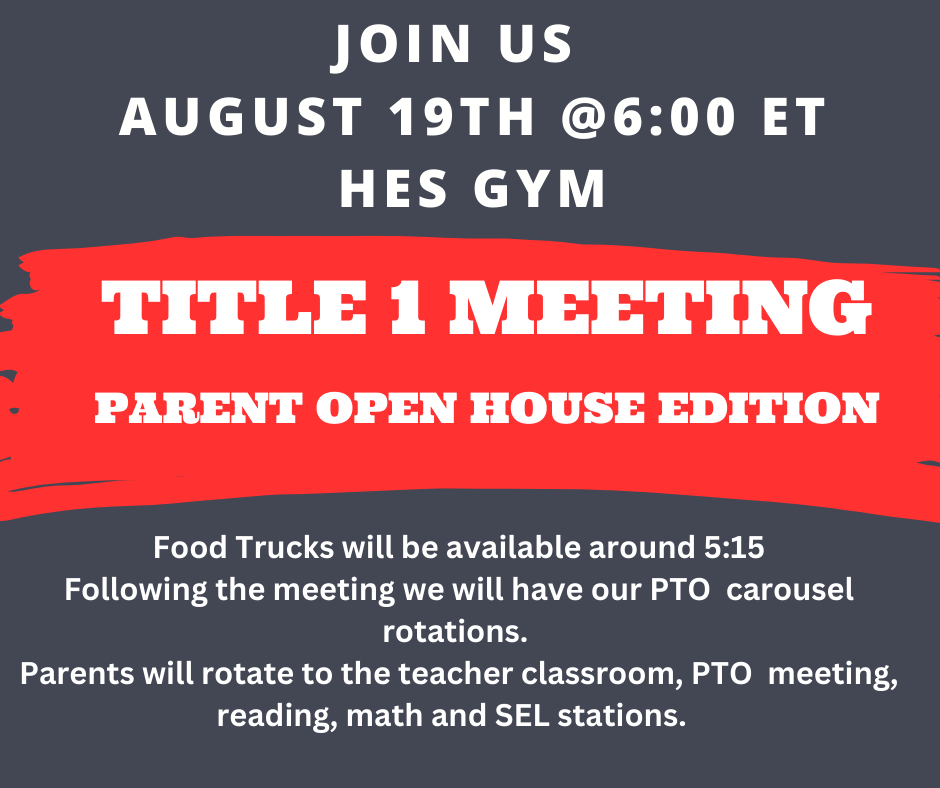 English Title 1 Meeting