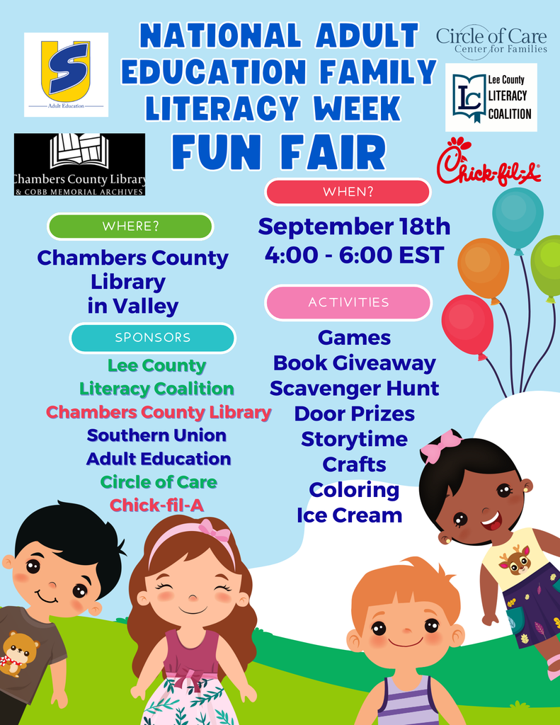 Family Literacy Fun Fair 2025