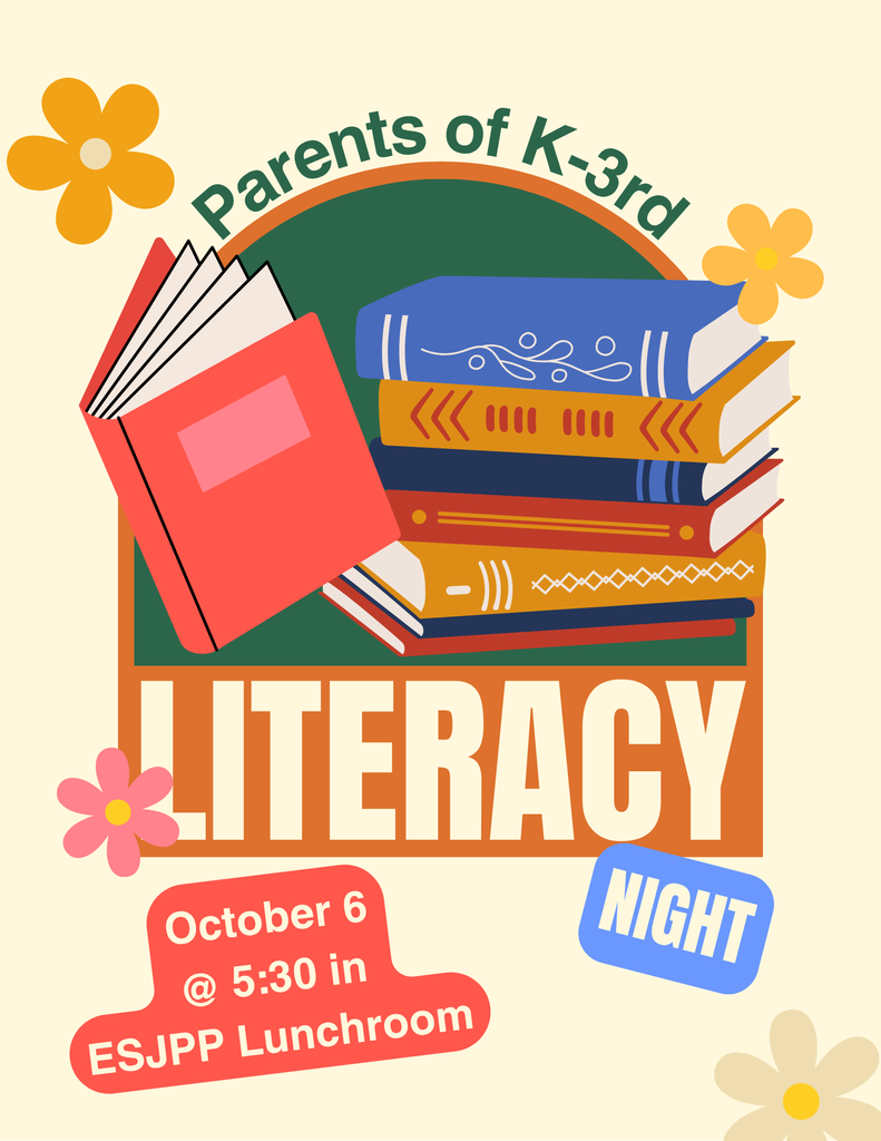 Beige Orange Bold Typographic Style International Literacy Day Flyer