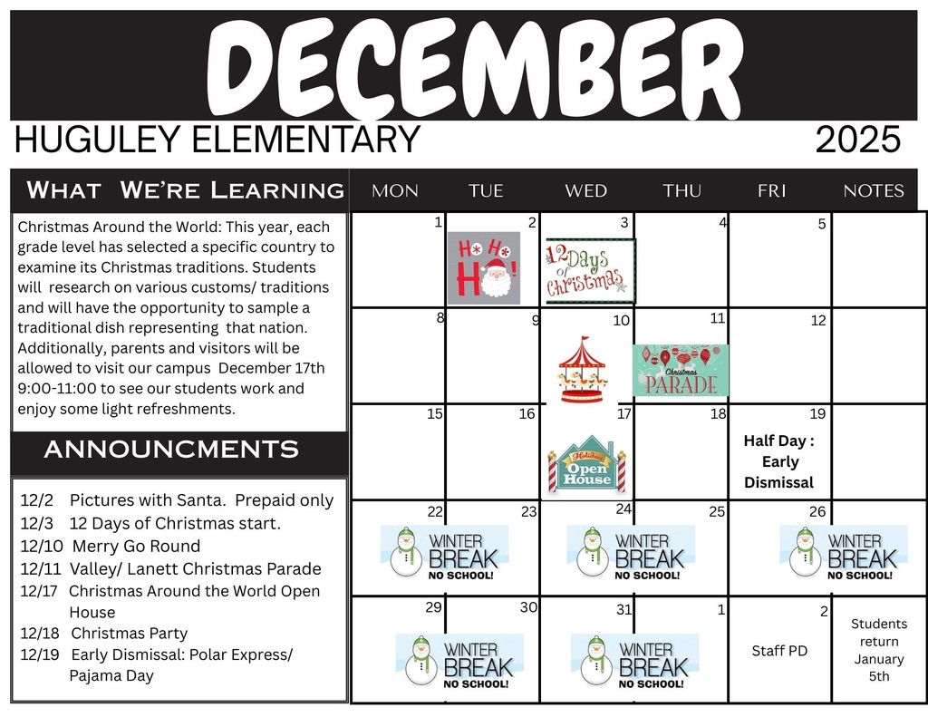 December Calendar
