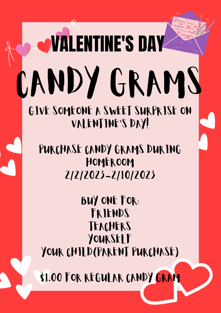 Valentines Day Candy Grams