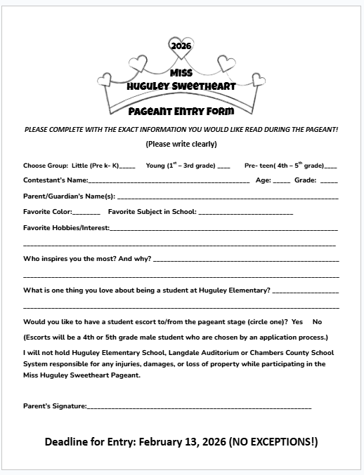 HES Sweetheart Application