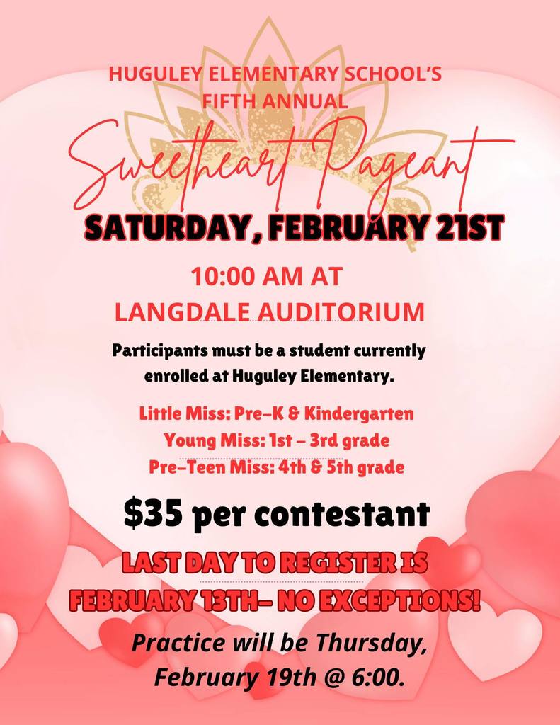 HES Sweetheart Pageant