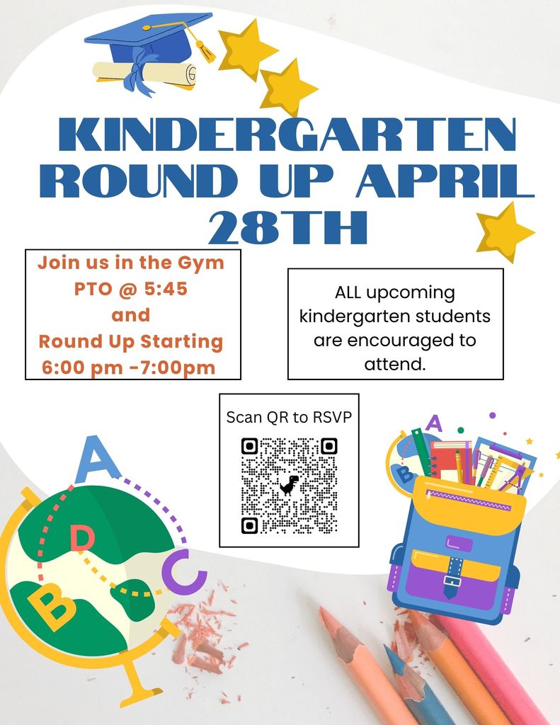 Upcoming Kinderstudents for 2026-2027