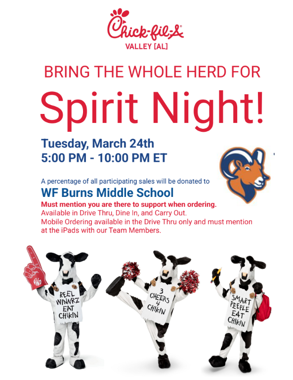 🐄❤️ Bring the whole herd to Spirit Night! ❤️🐄