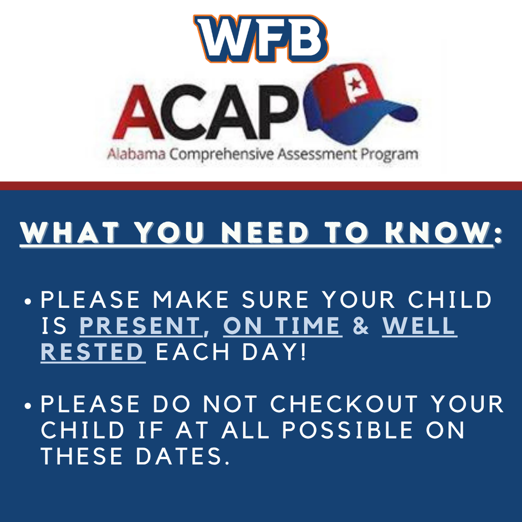 ACAP dates