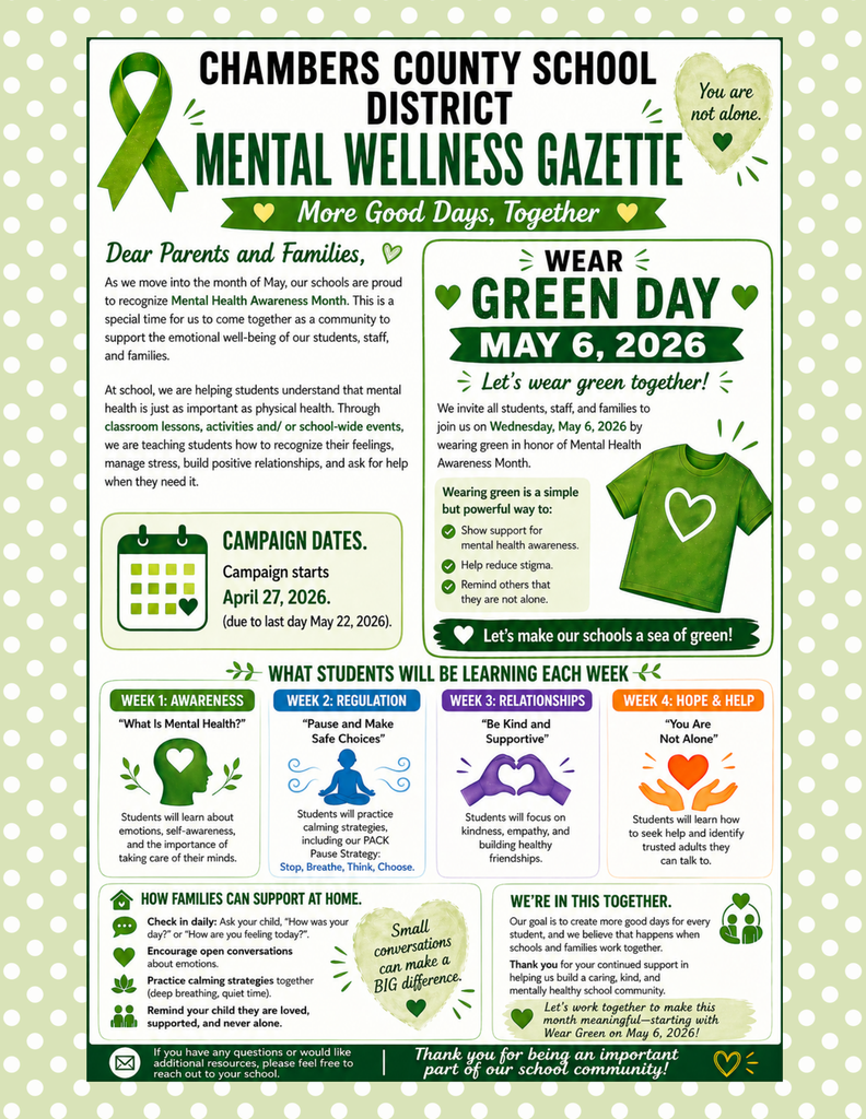 CCSD Mental Wellness Gazette