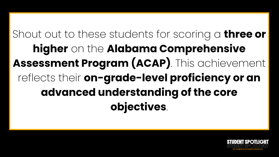 Student Spotlight