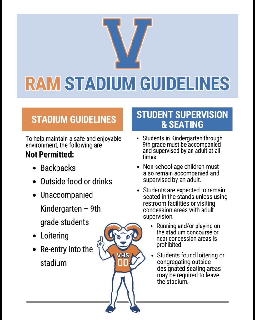 Ram Stadium Guidelines