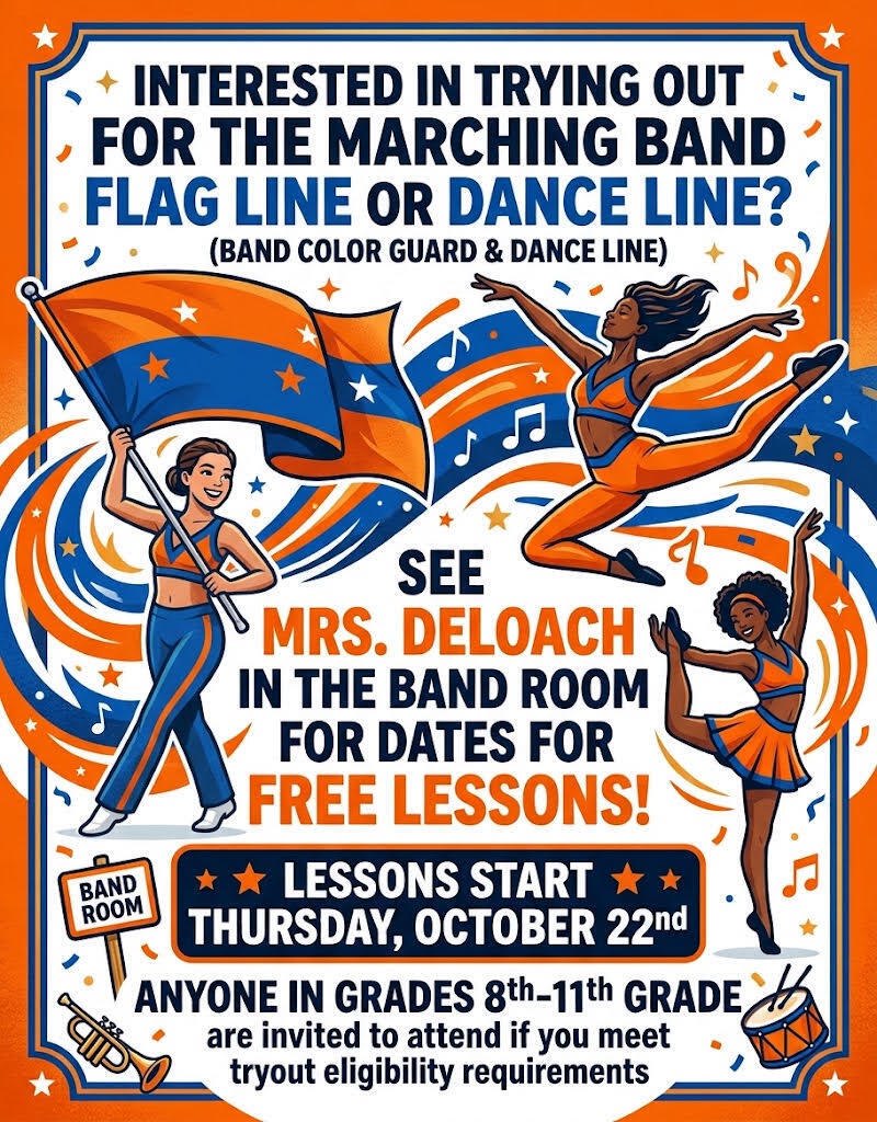Flag Line or Dance Line