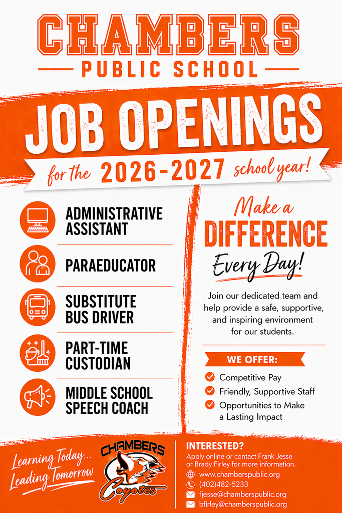 Chambers Job Openings