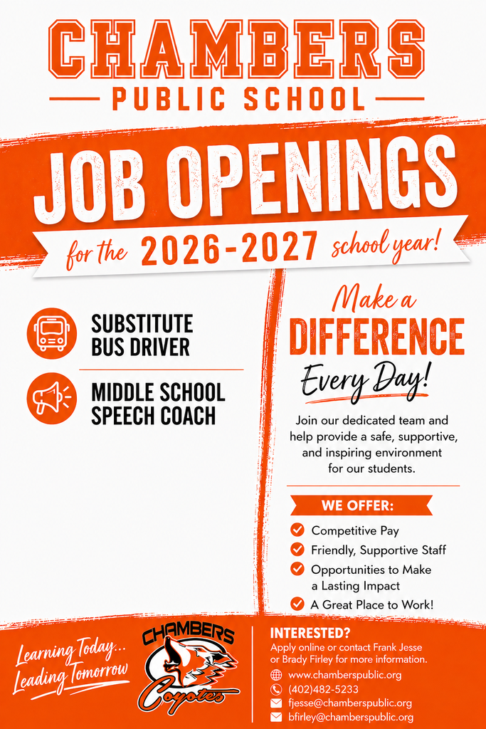 Chambers Job Openings