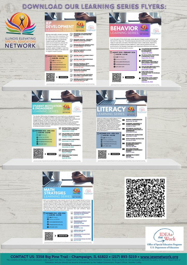 Learning Series Flyer