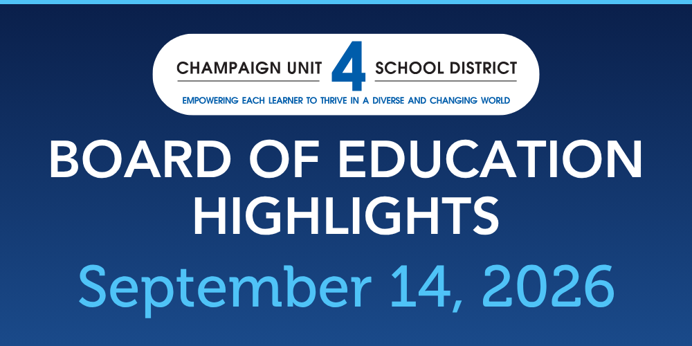 Board of Education Highlights September 14 2026