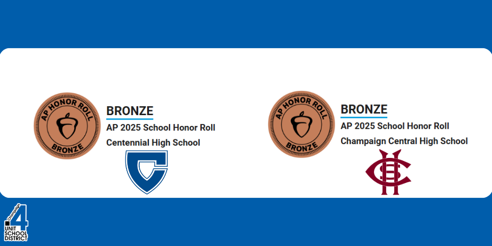 Centennial and Central earn Bronze level AP 2025 School Honor Roll