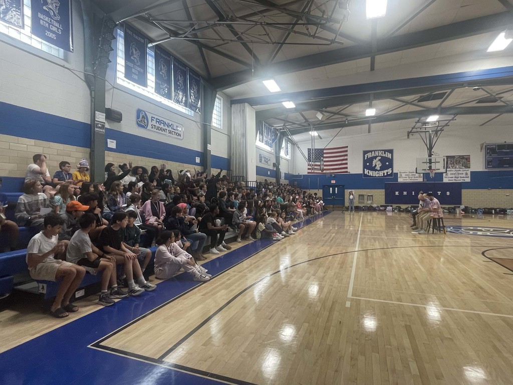 Panel discussion with Franklin students
