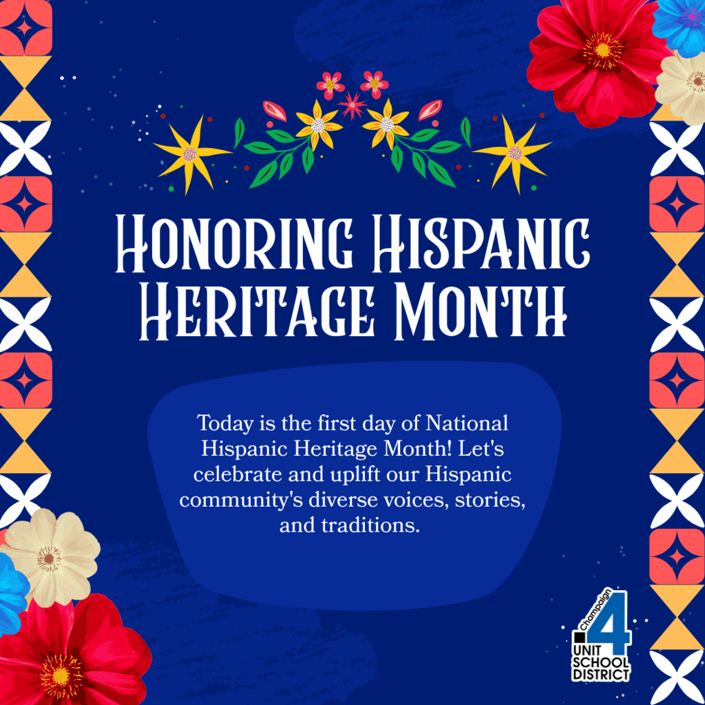Honoring Hispanic Heritage Month. Today is the first day of National Hispanic Heritage Month! Let's celebrate and uplift our Hispanic community's diverse voices, stories, and traditions. 