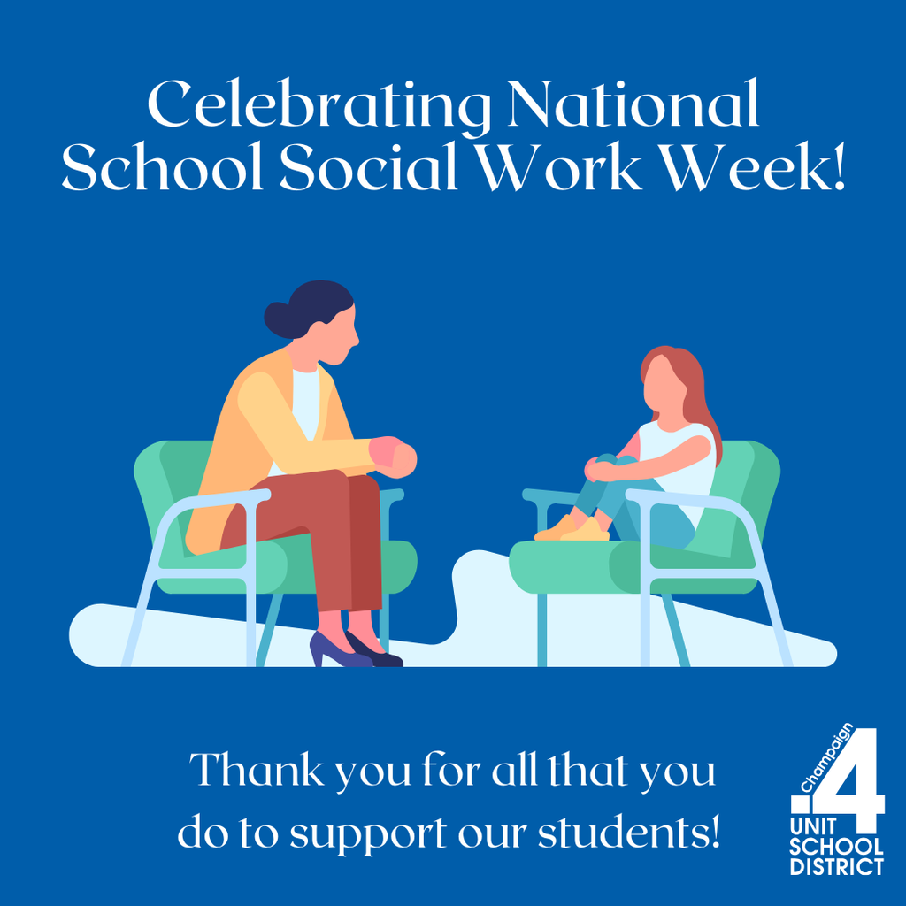 Celebrating National School Social Work Week! Thank you for all that you do to support our students! 