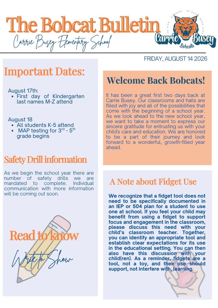 Bobcat Bulletin