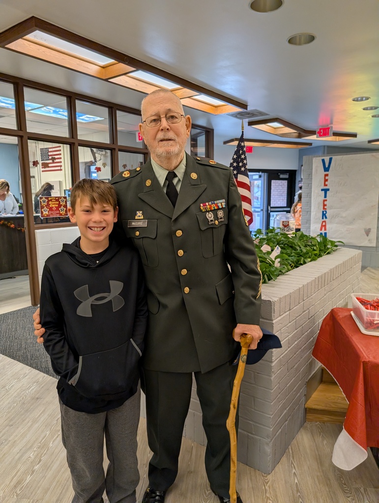 student and veteran grandfather