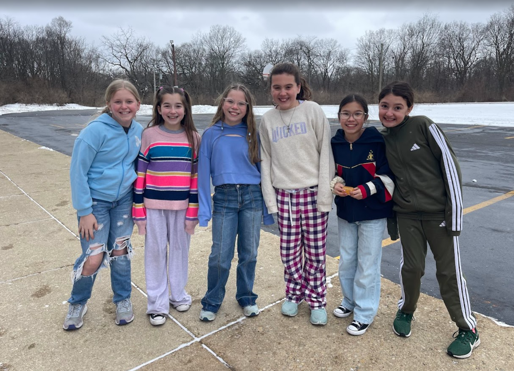 When February forgets it’s winter… 5th grade heads outside!
