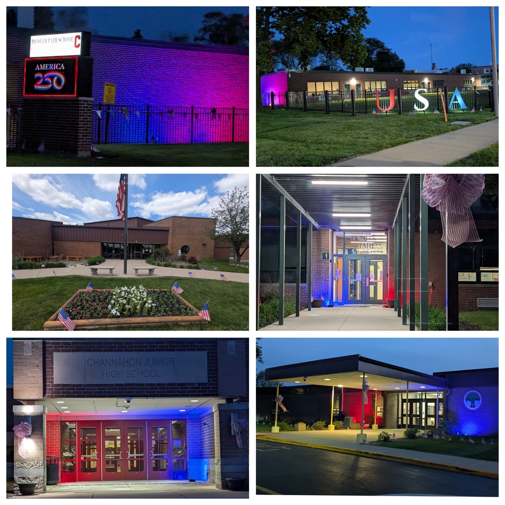 CSD17 Buildings - red white and blue