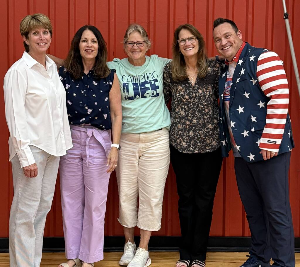 Pioneer Path Retirees Julie , Erin , Nancy , and Sue