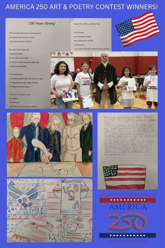 Art and poetry contest winners