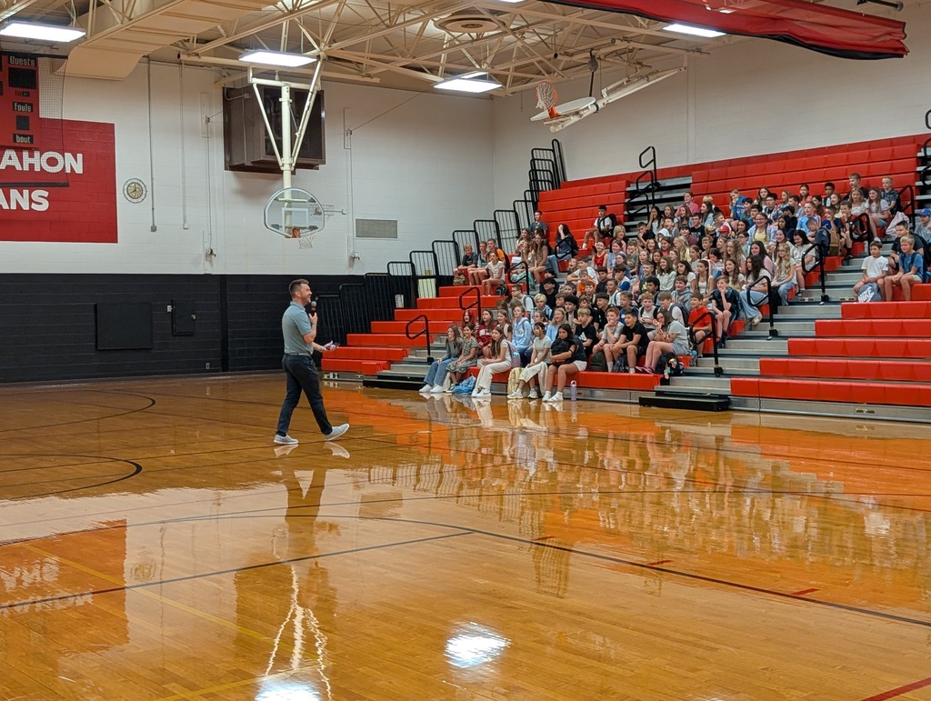 Mr. Papp welcoming students